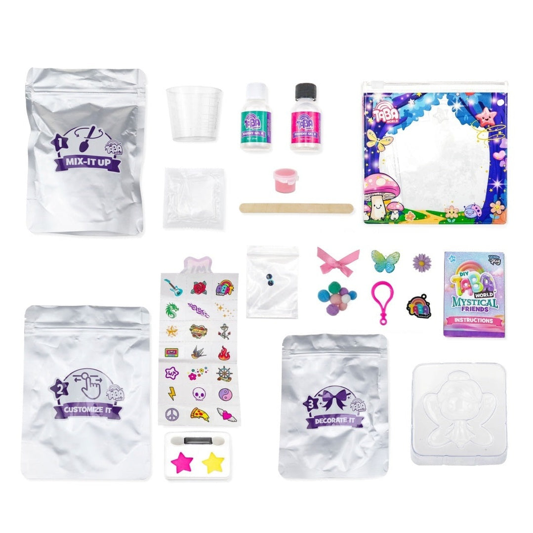 Taba World DIY Taba Craft Kit - Mystical Friends Assortment by Born To Play