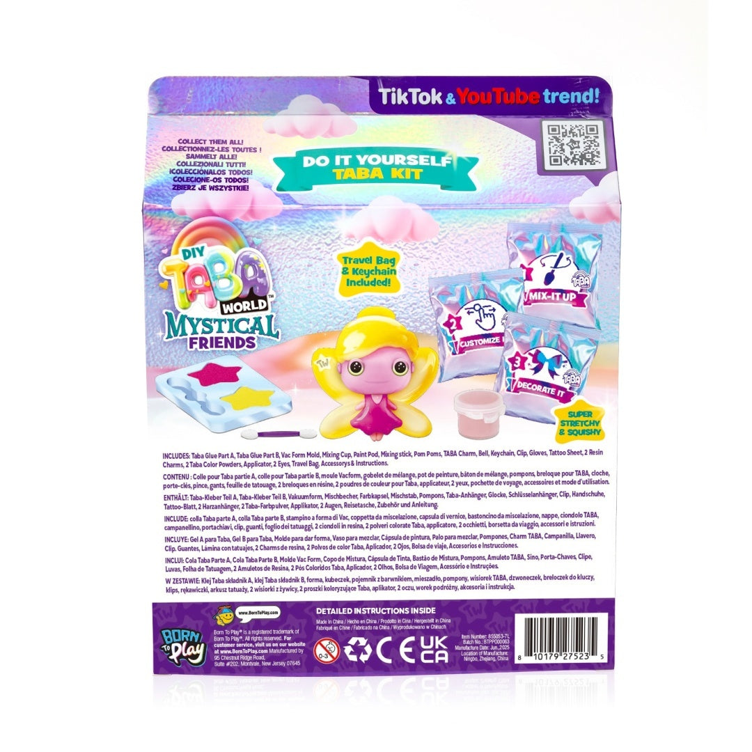 Taba World DIY Taba Craft Kit - Mystical Friends Assortment by Born To Play