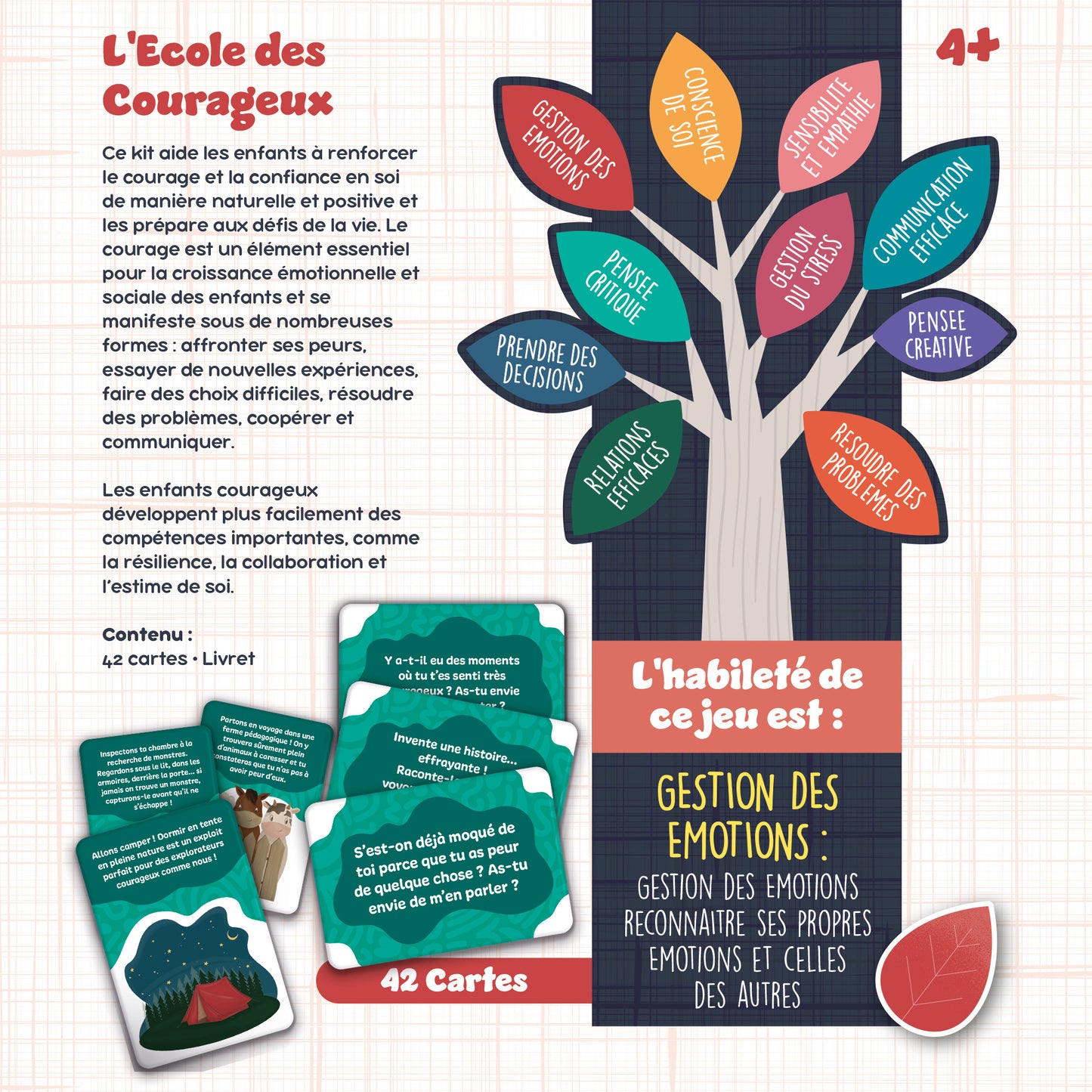 Life Skills Enfants Courageux by Lisciani