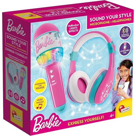 Lisciani BARBIE Bluetooth Microphone with Speaker & Headset by Lisciani