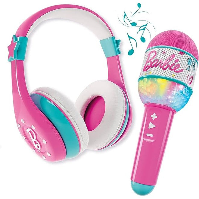 Lisciani BARBIE Bluetooth Microphone with Speaker & Headset by Lisciani
