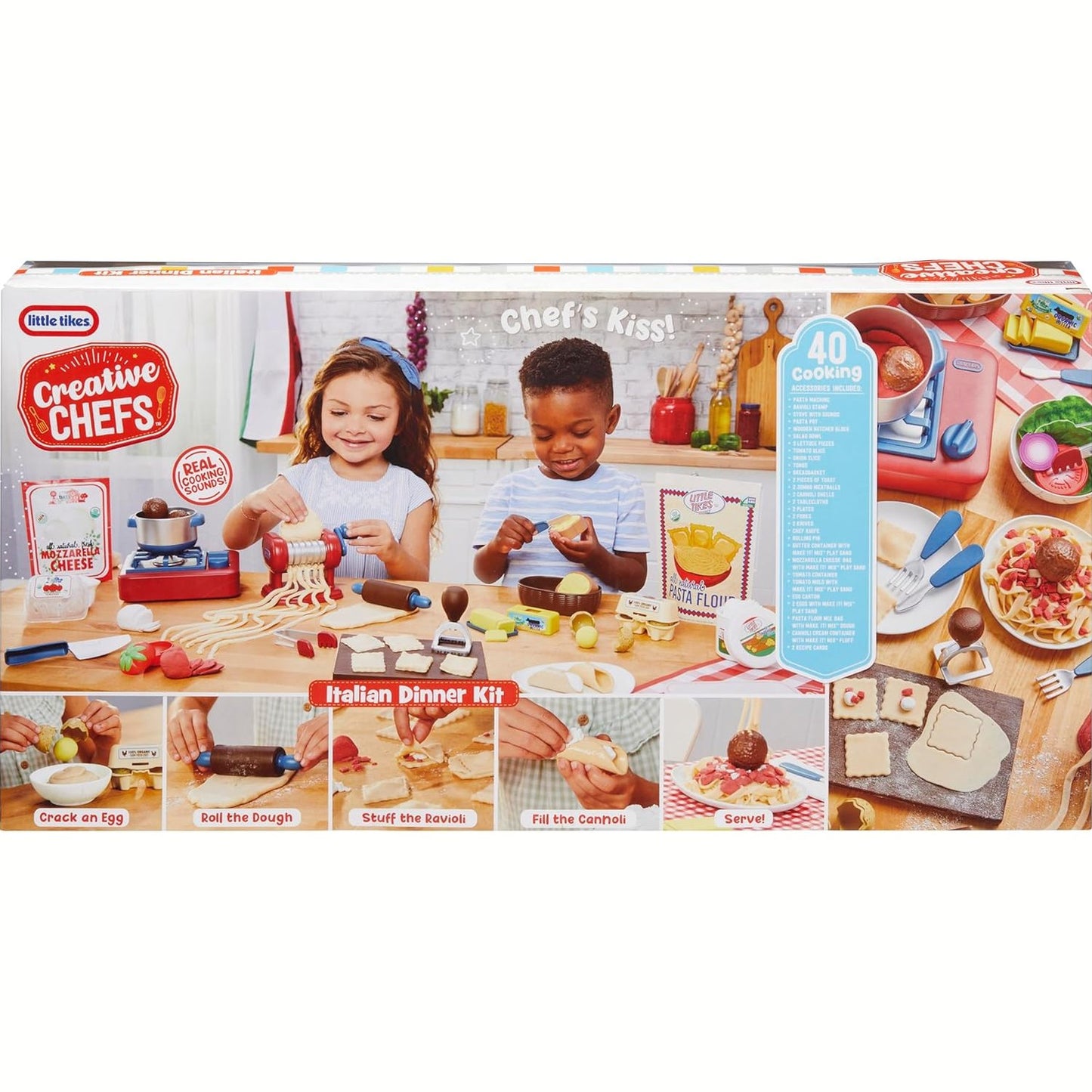 Little Tikes Creative Chefs - Italian Restaurant Kit by MGA Entertainment