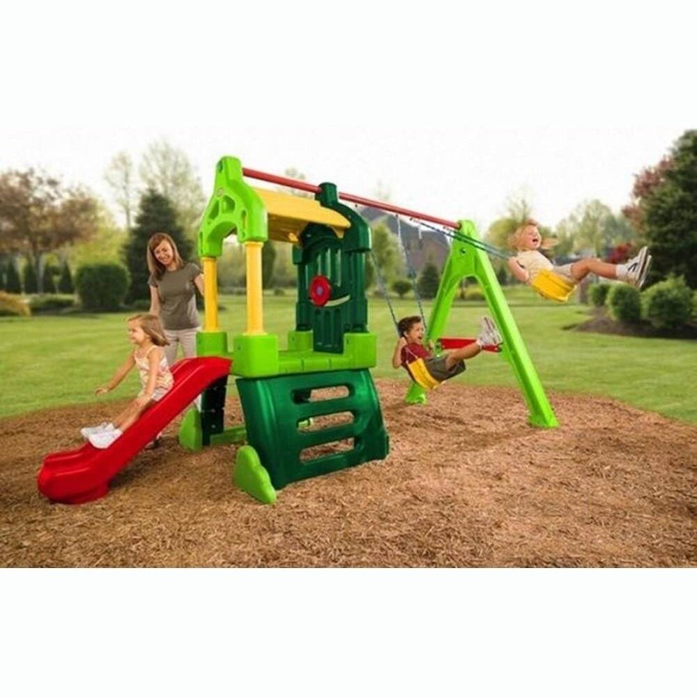 Little Tikes Playground Clubhouse Slide Swings by MGA Entertainment