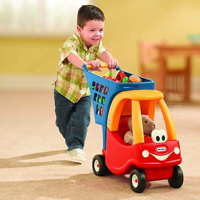 Little Tikes Red/Yellow Shopping Cart by MGA Entertainment