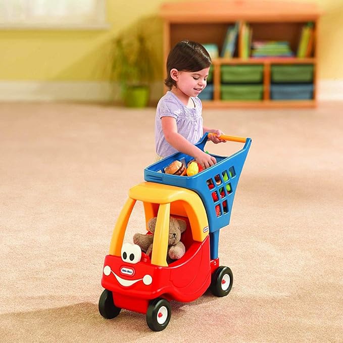 Little Tikes Red/Yellow Shopping Cart by MGA Entertainment