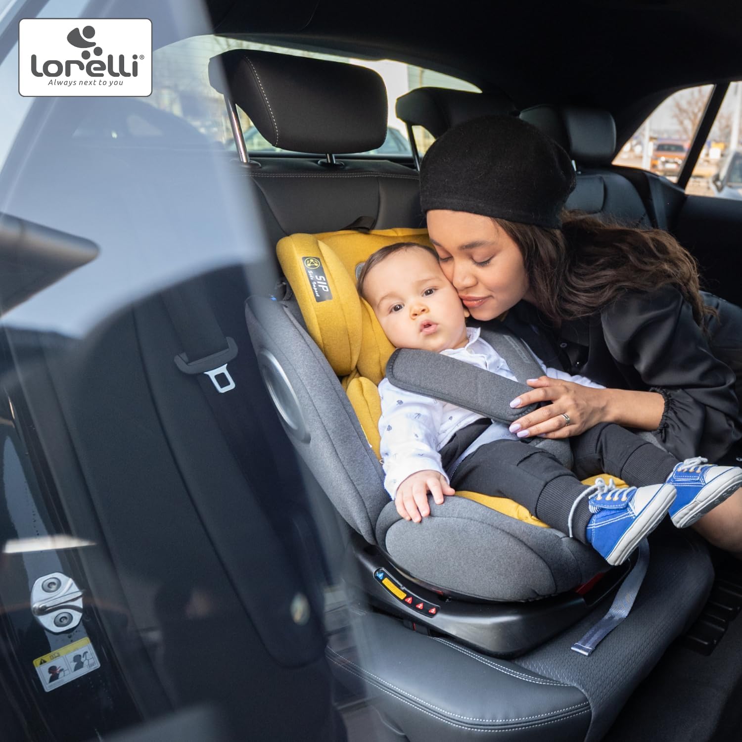 Lorelli Lynx Black/Gray 0-36 kg Isofix 360° Car Seat by Lorelli