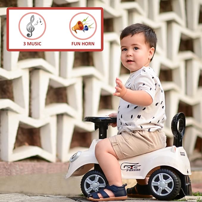 Lorelli Ride-On Children's Car Sport Mini (WHITE) by Lorelli