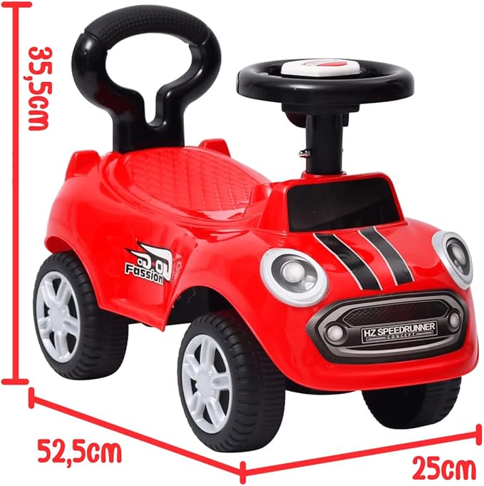 Lorelli Ride-On Children's Car Sport Mini (WHITE) by Lorelli