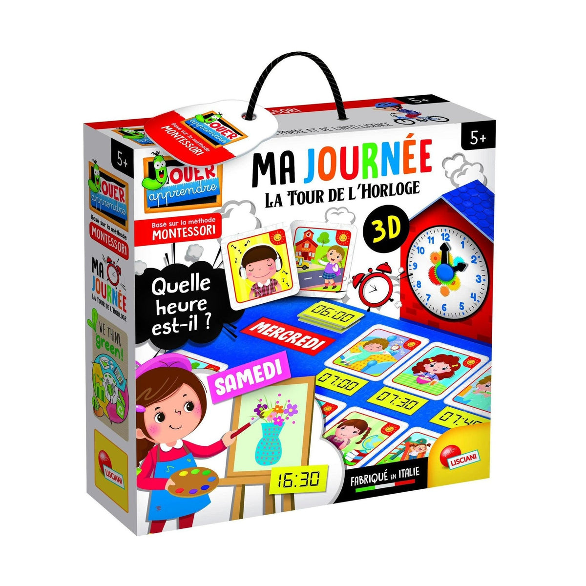 MA JOURNÉE LA TOUR DE L’HORLOGE by Lisciani