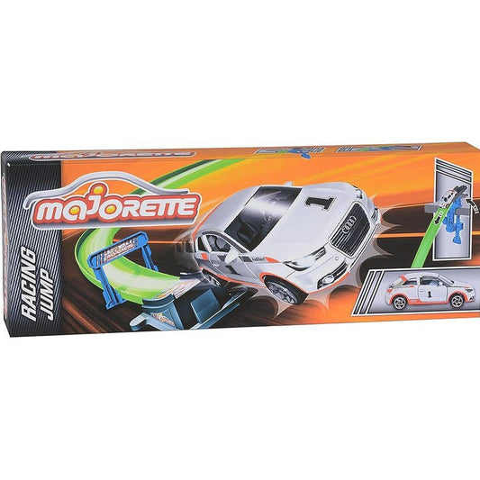 MAJORETTE RACING JUMP WITH CAR by Majorette