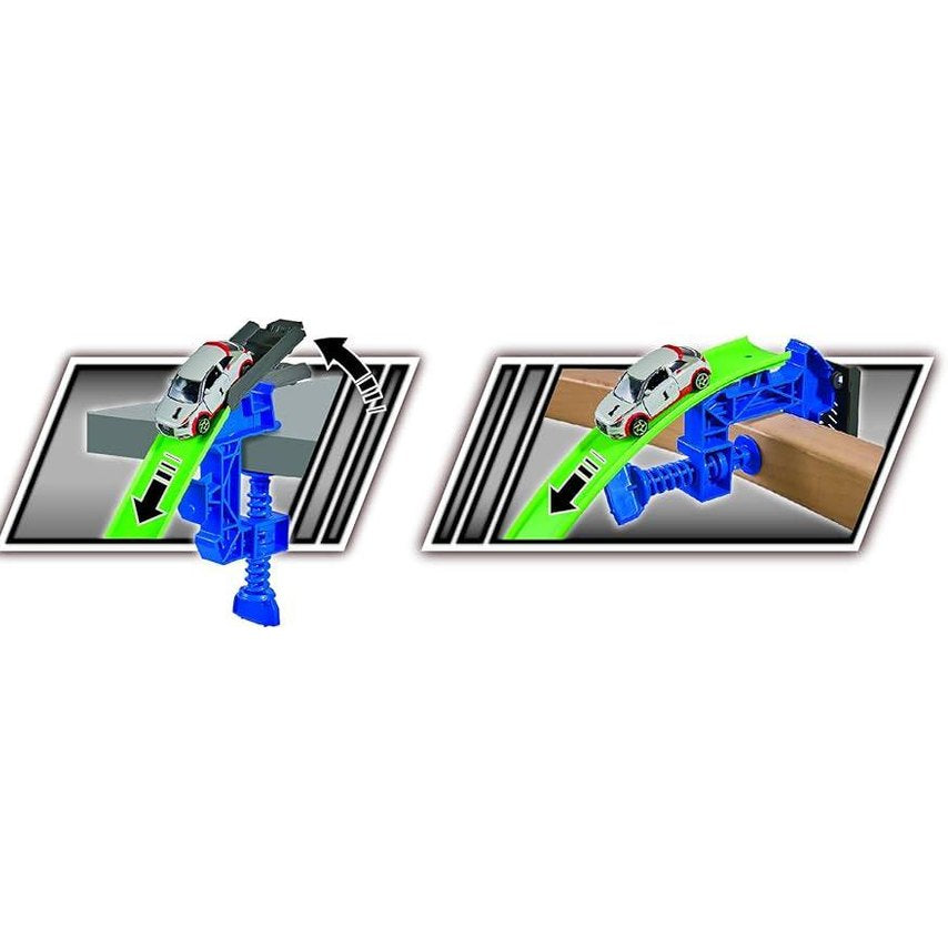 MAJORETTE RACING JUMP WITH CAR by Majorette