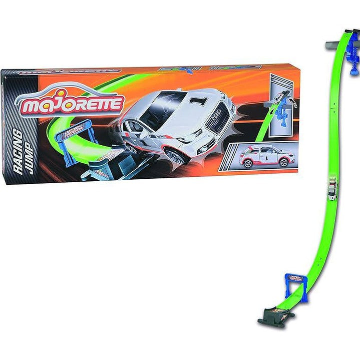MAJORETTE RACING JUMP WITH CAR by Majorette