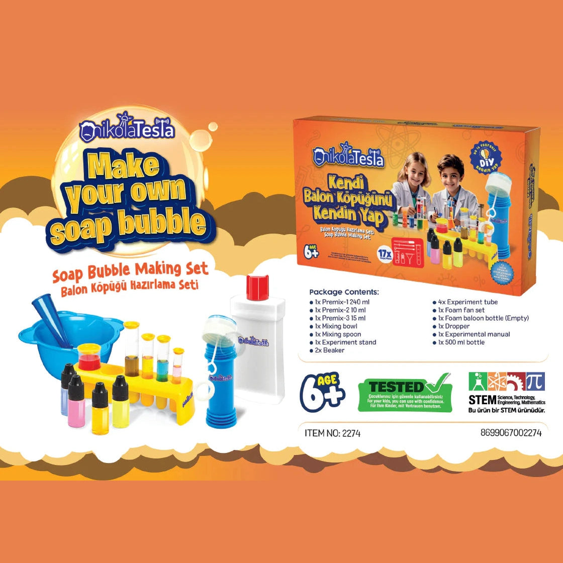 MAKE YOUR OWN SOAP BUBBLE