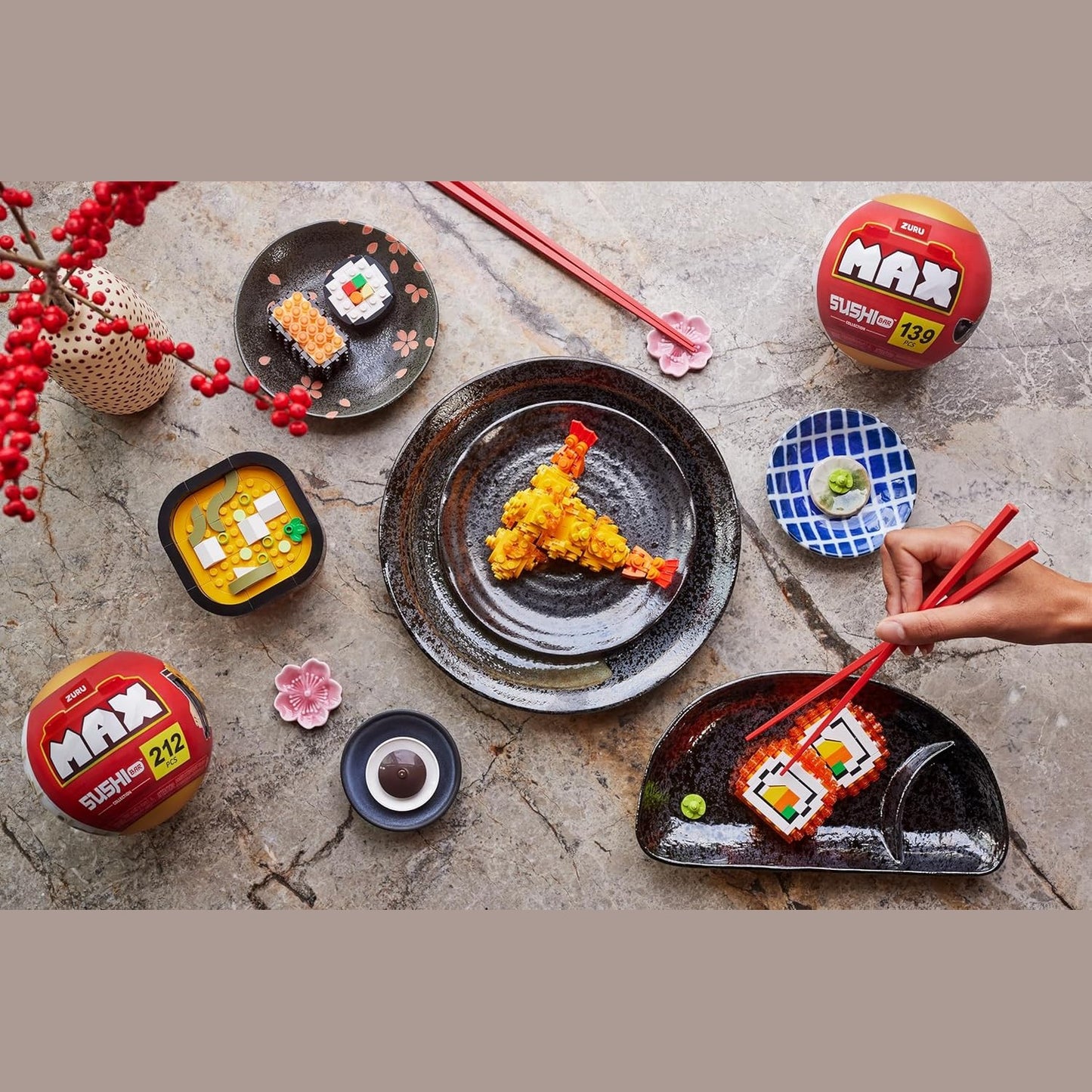 MAX Build More Premium Sushi Bar Collection by ZURU