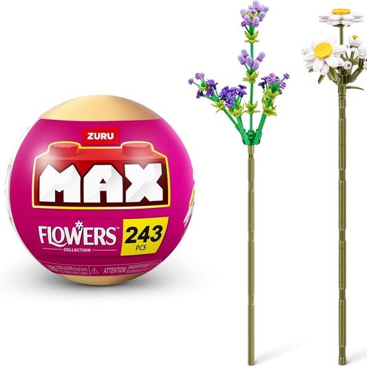 MAX Premium Flowers Building Bricks Collection by ZURU