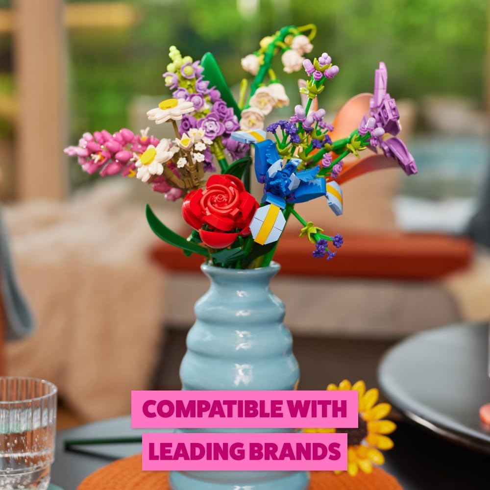 MAX Premium Flowers Building Bricks Collection by ZURU