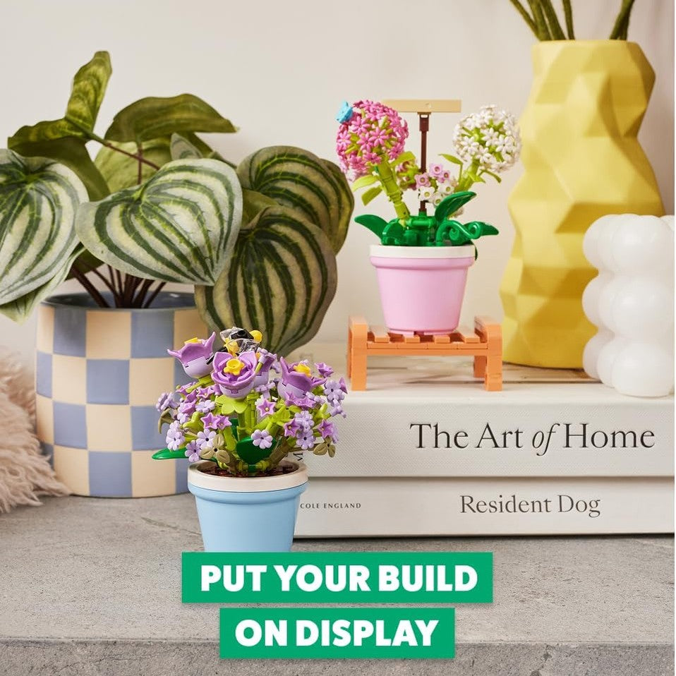 MAX Premium Garden Pot Plants Building Bricks Collection by ZURU
