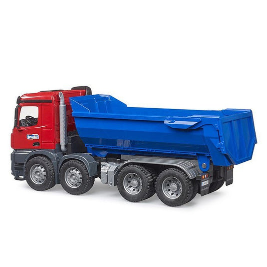 MB Arocs halfpipe tipper truck by Bruder