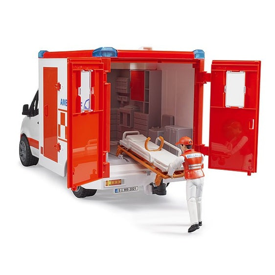 MB Sprinter ambulance with driver by Bruder