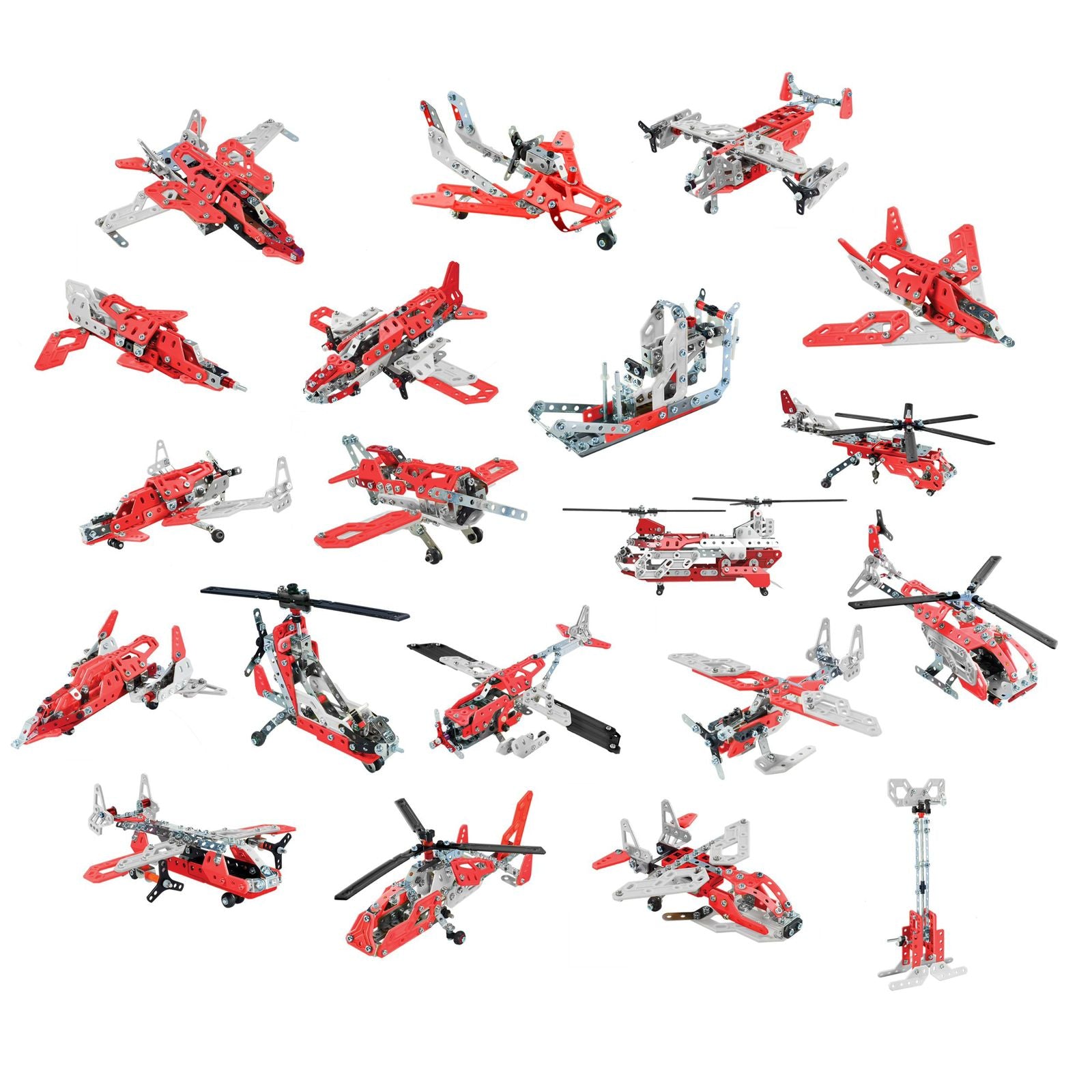 MECCANO 16211 HELICOPTER 20in1