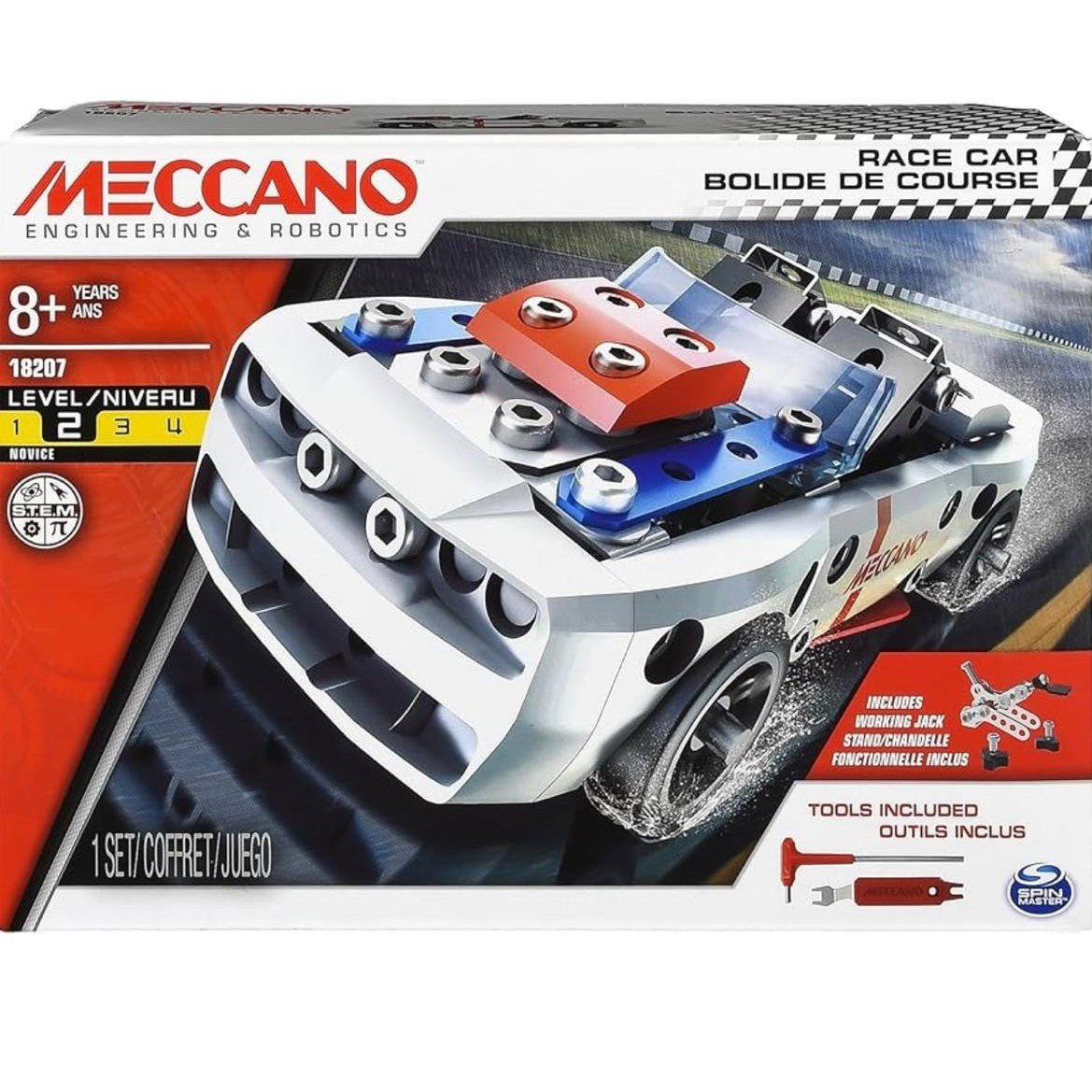 MECCANO 18207 RACE CAR by Meccano