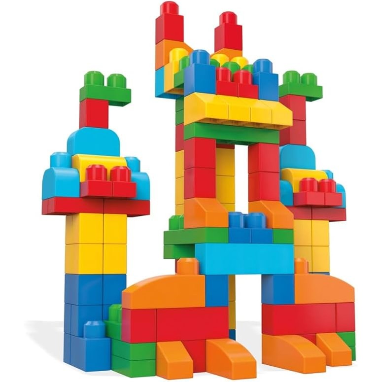 MEGA BLOKS First Builders Toddler Blocks Toys Set (150PCS) by Mattel