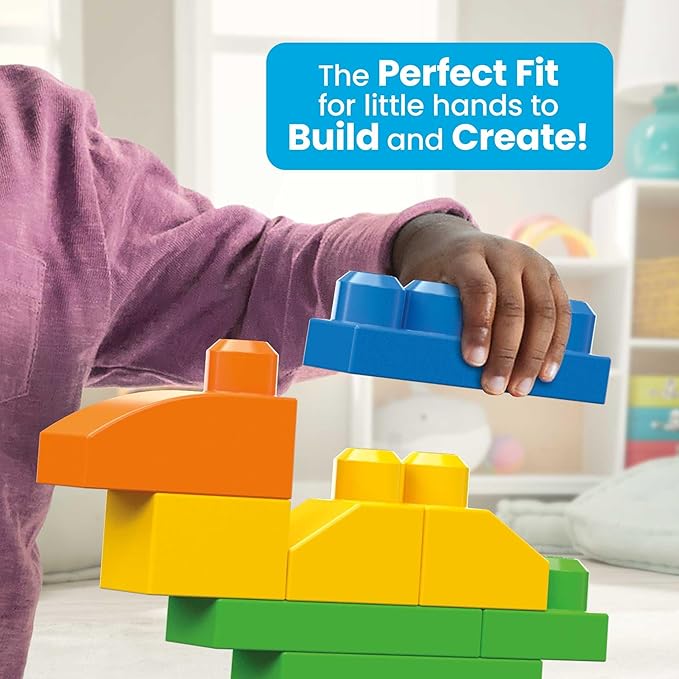 MEGA BLOKS First Builders Toddler Blocks Toys Set (150PCS) by Mattel
