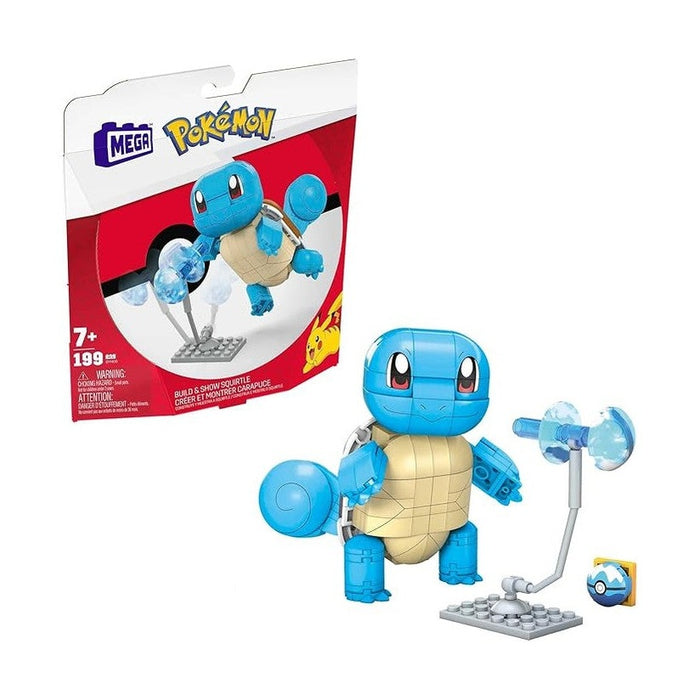 Mega Build & Show Squirtle Pokémon