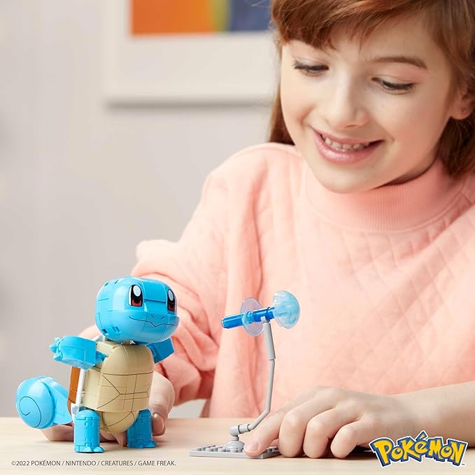 MEGA BUILD & SHOW Squirtle Pokémon by Mattel