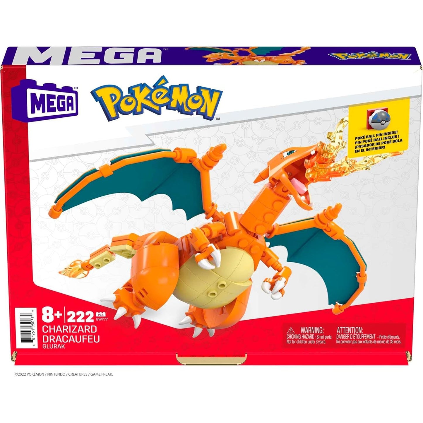 MEGA Pokémon Action Figure, Charizard Pokemon by The Pokémon Company