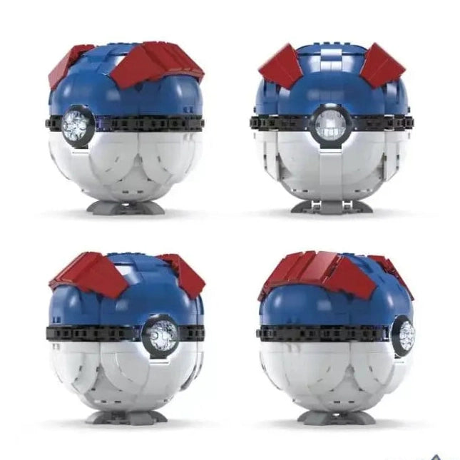 MEGA Pokémon Jumbo Great Ball Building Kit With Lights by Mattel