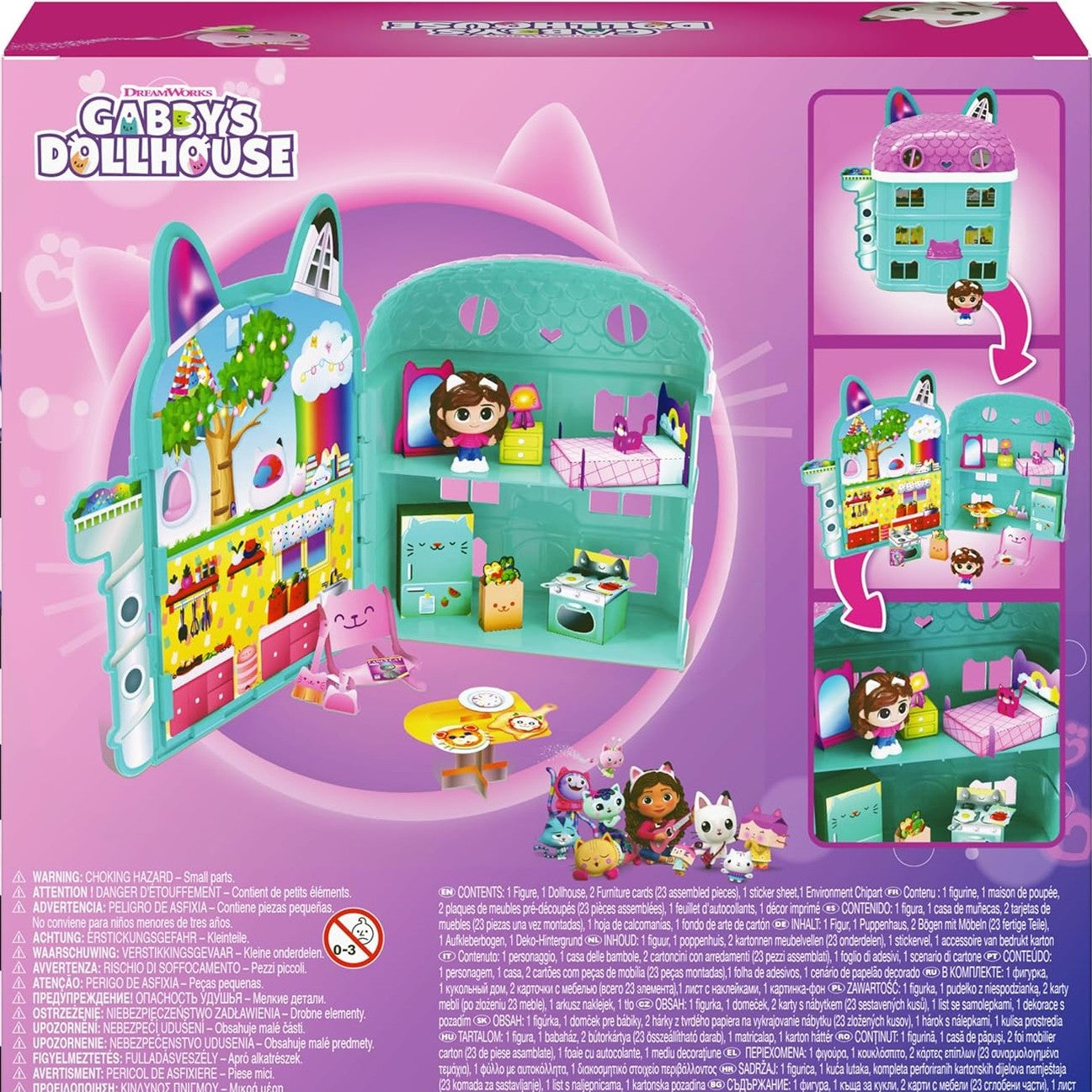 MINI GABBY DOLLHOUSE PLAYSET by Spin Master
