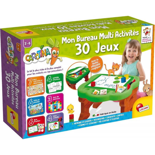 MON BUREAU MULTI ACTIVITÉS 30 JEUX by Lisciani