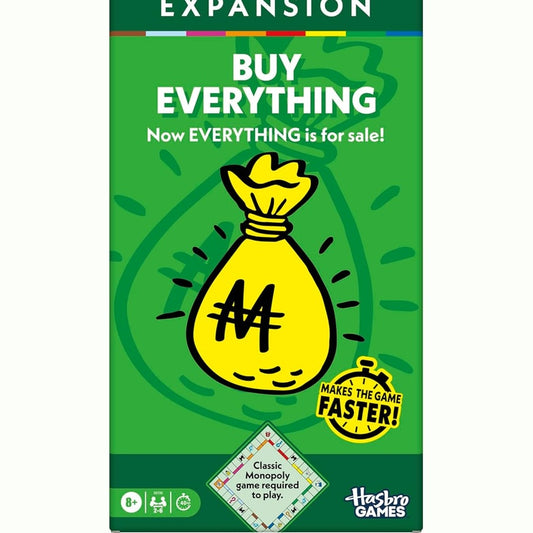 MONOPOLY EXPANSION BUY EVERYTHING by Hasbro