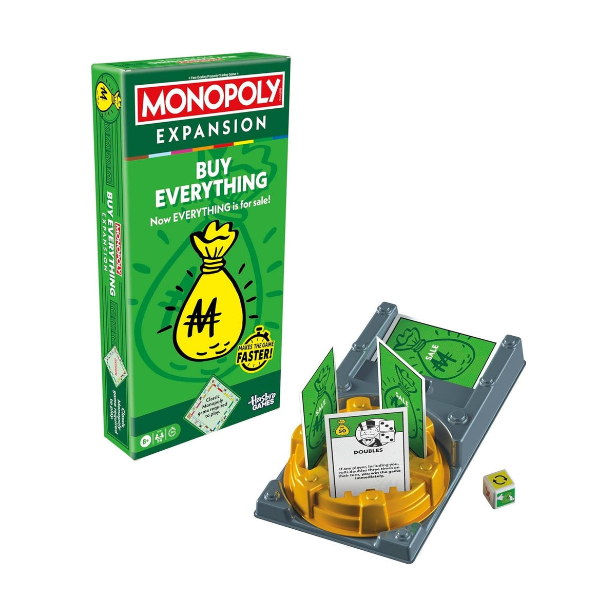 MONOPOLY EXPANSION BUY EVERYTHING by Hasbro