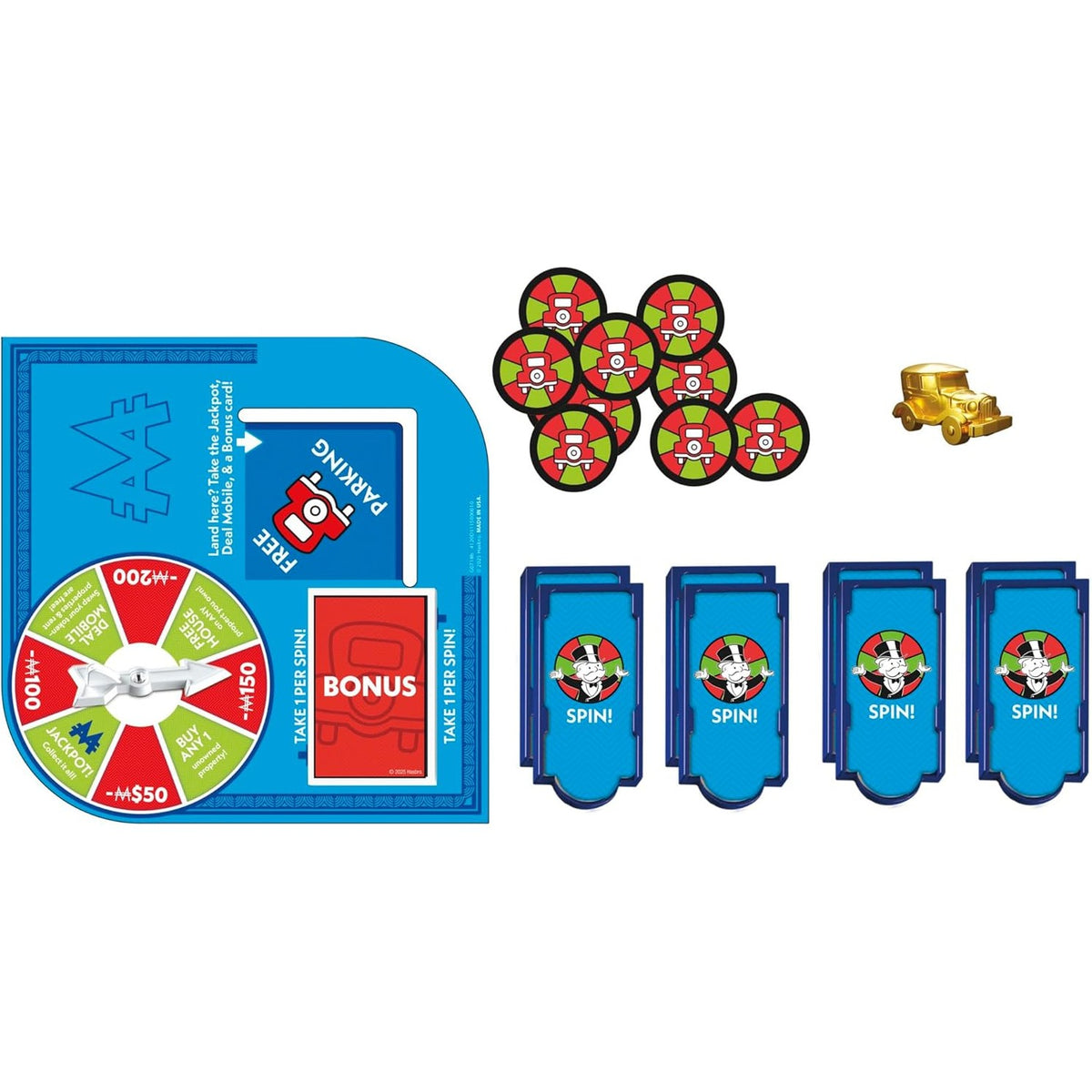 MONOPOLY EXPANSION FREE PARKING JACKPOT by Hasbro