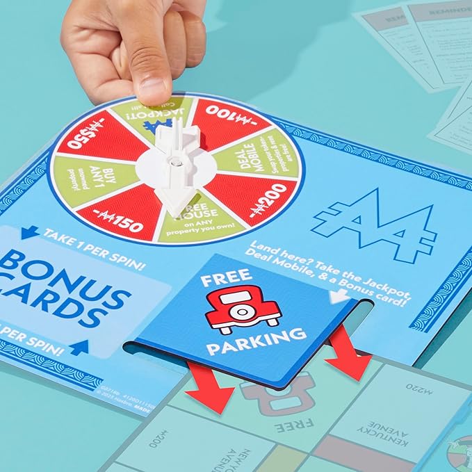 MONOPOLY EXPANSION FREE PARKING JACKPOT by Hasbro