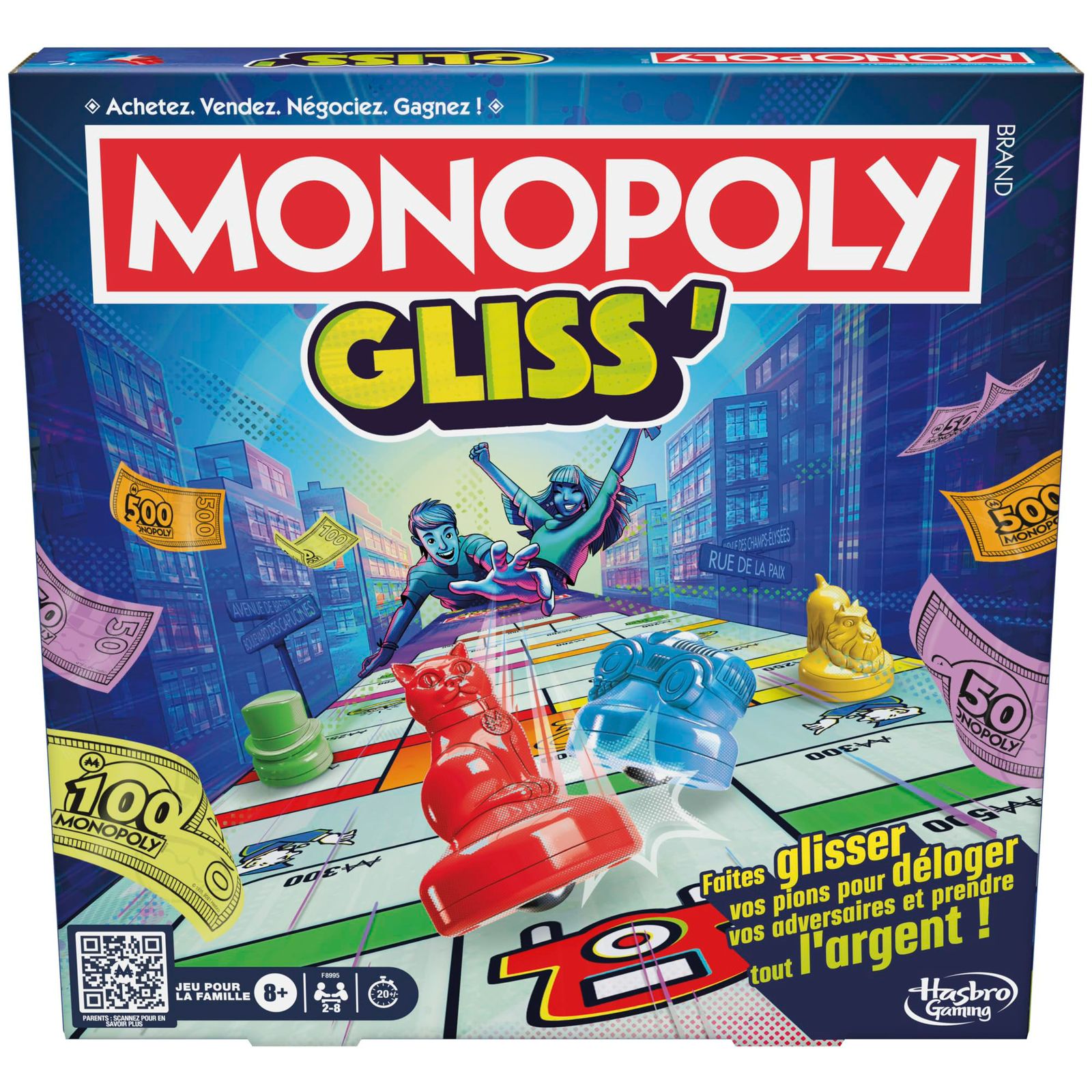 MONOPOLY GLISS (ENG/FR) by Hasbro