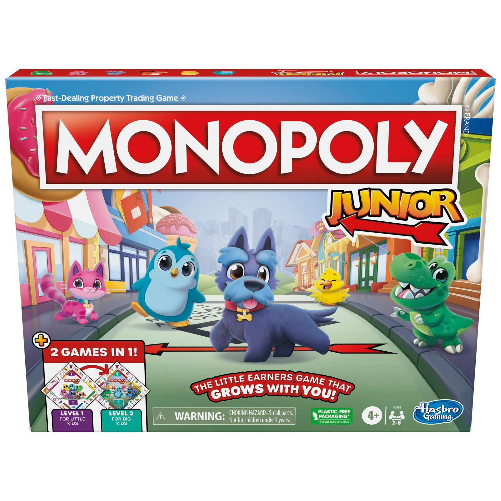 MONOPOLY JUNIOR (ENG/FR) by Hasbro