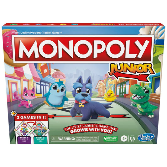 MONOPOLY JUNIOR (ENG/FR) by Hasbro