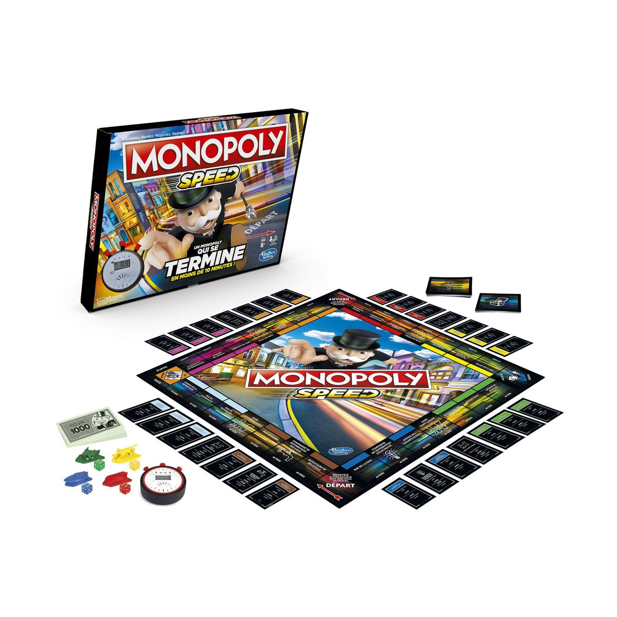MONOPOLY SPEED (ENG/FR) by Hasbro
