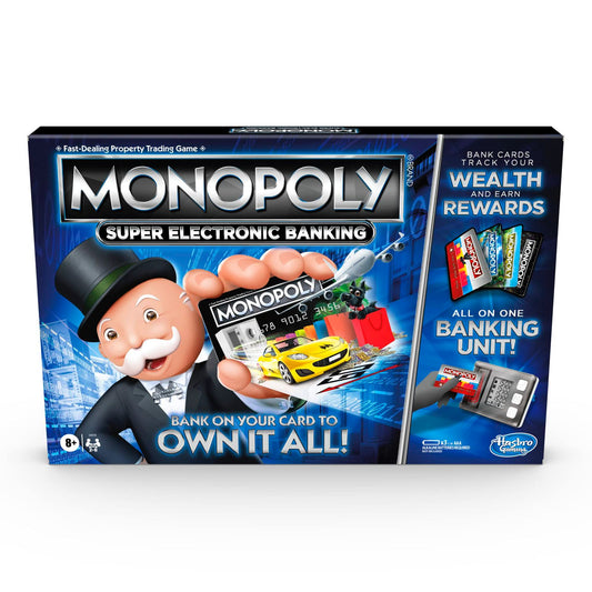 MONOPOLY SUPER ELECTRONIC BANKING (ENG/FR) by Hasbro