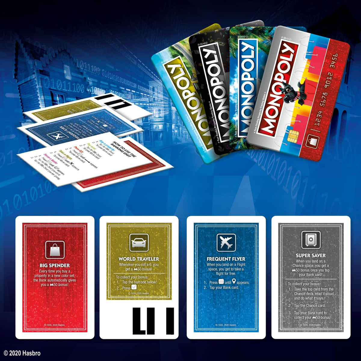 MONOPOLY SUPER ELECTRONIC BANKING (ENG/FR) by Hasbro