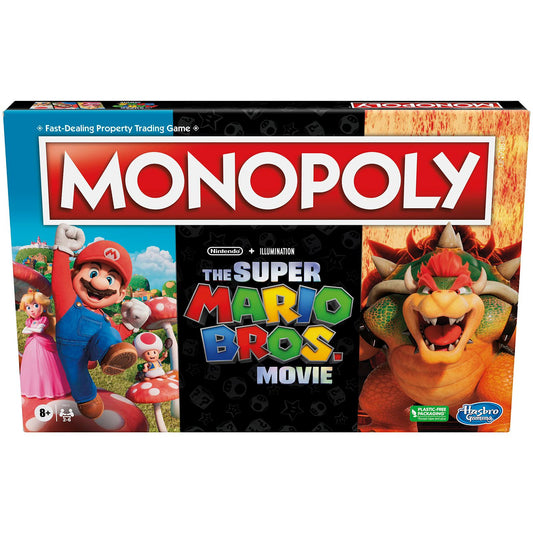 MONOPOLY THE SUPER MARIO BROS. MOVIE by Hasbro