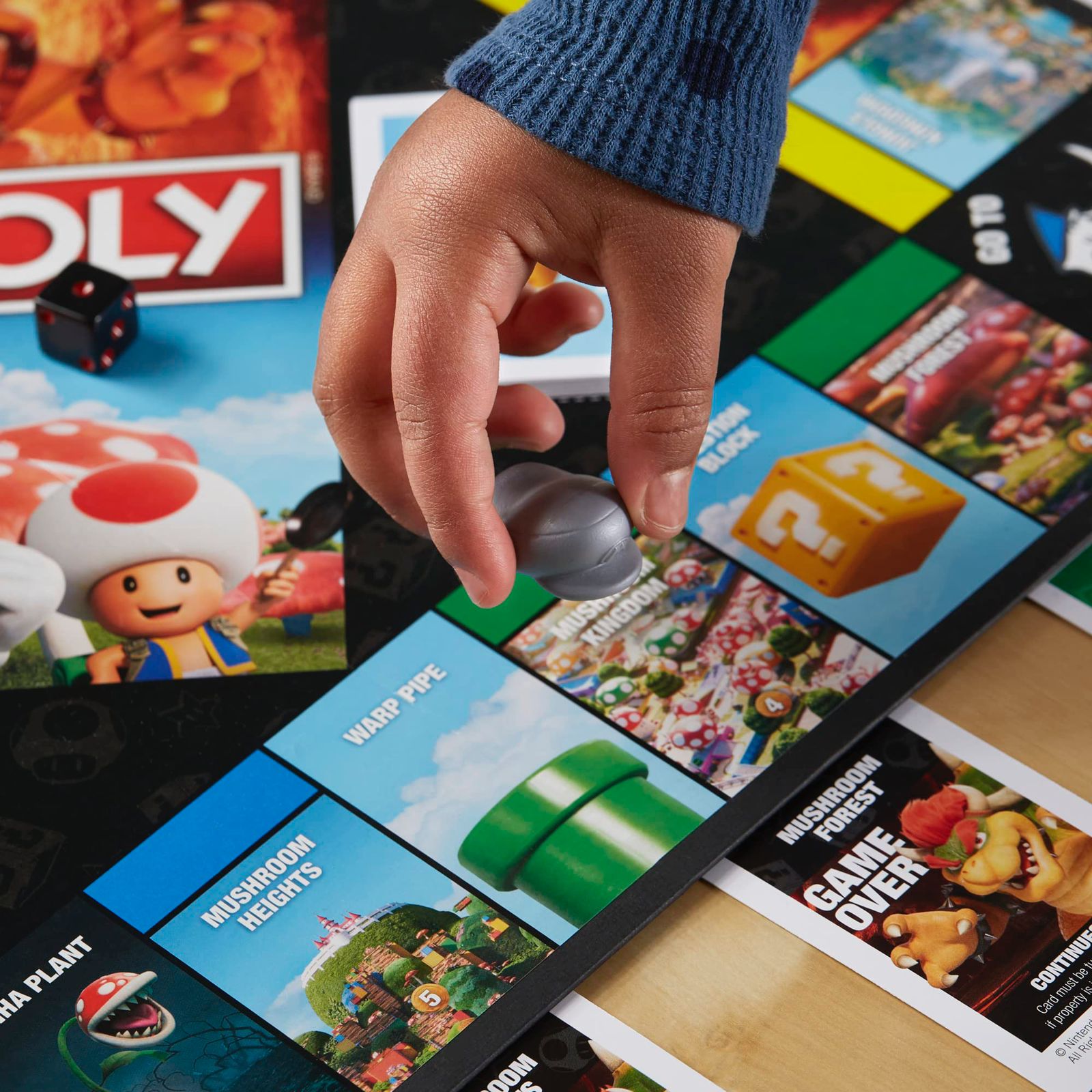 MONOPOLY THE SUPER MARIO BROS. MOVIE by Hasbro