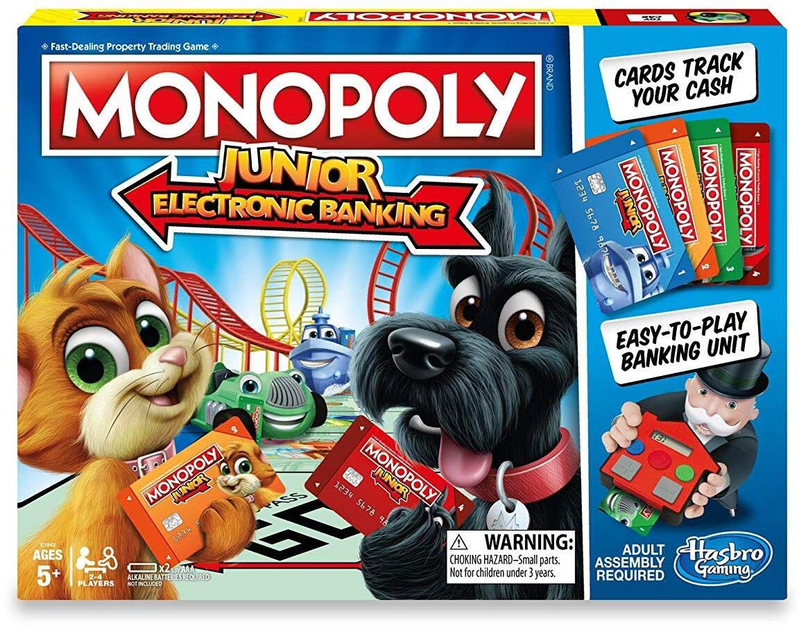 MONOPOLY JUNIOR ELECTRONIC BANKING