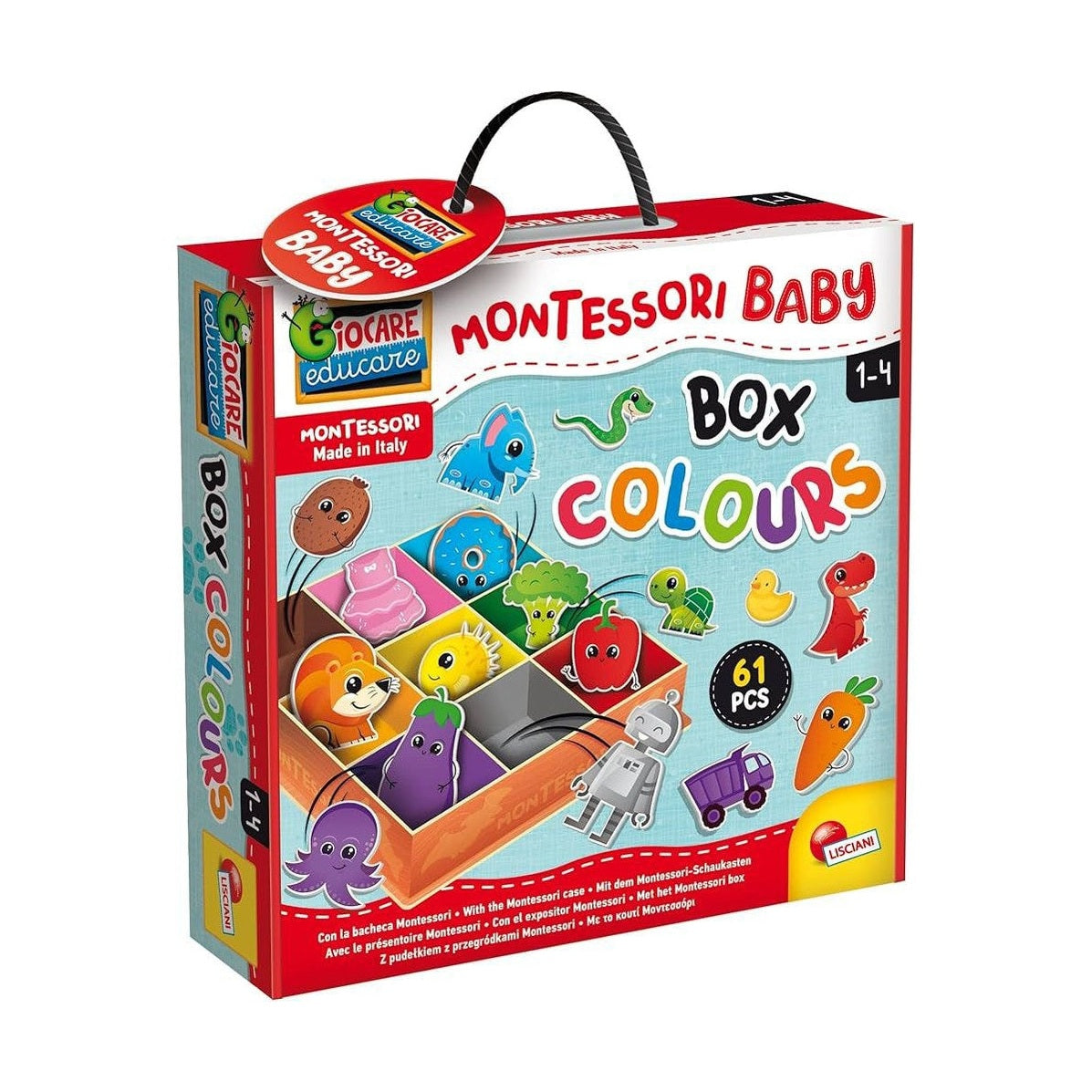 MONTESSORI BABY BOX COLOURS by Lisciani