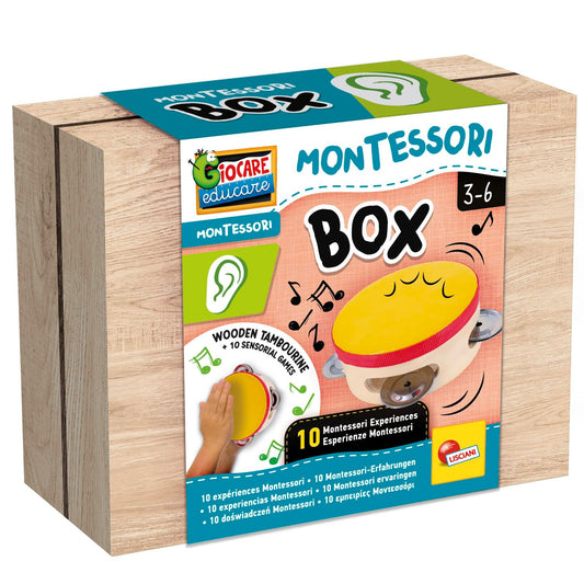 MONTESSORI BOX : HEARING SENSORY LISTENING KIT by Lisciani
