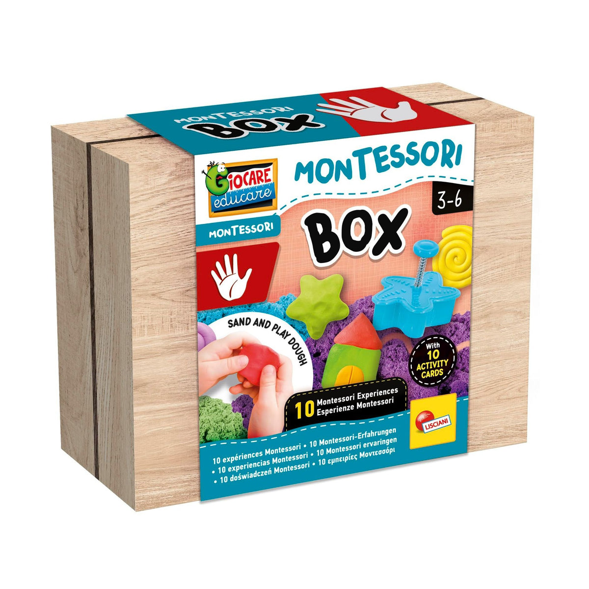 MONTESSORI BOX : SENSORY TOUCH BOX by Lisciani
