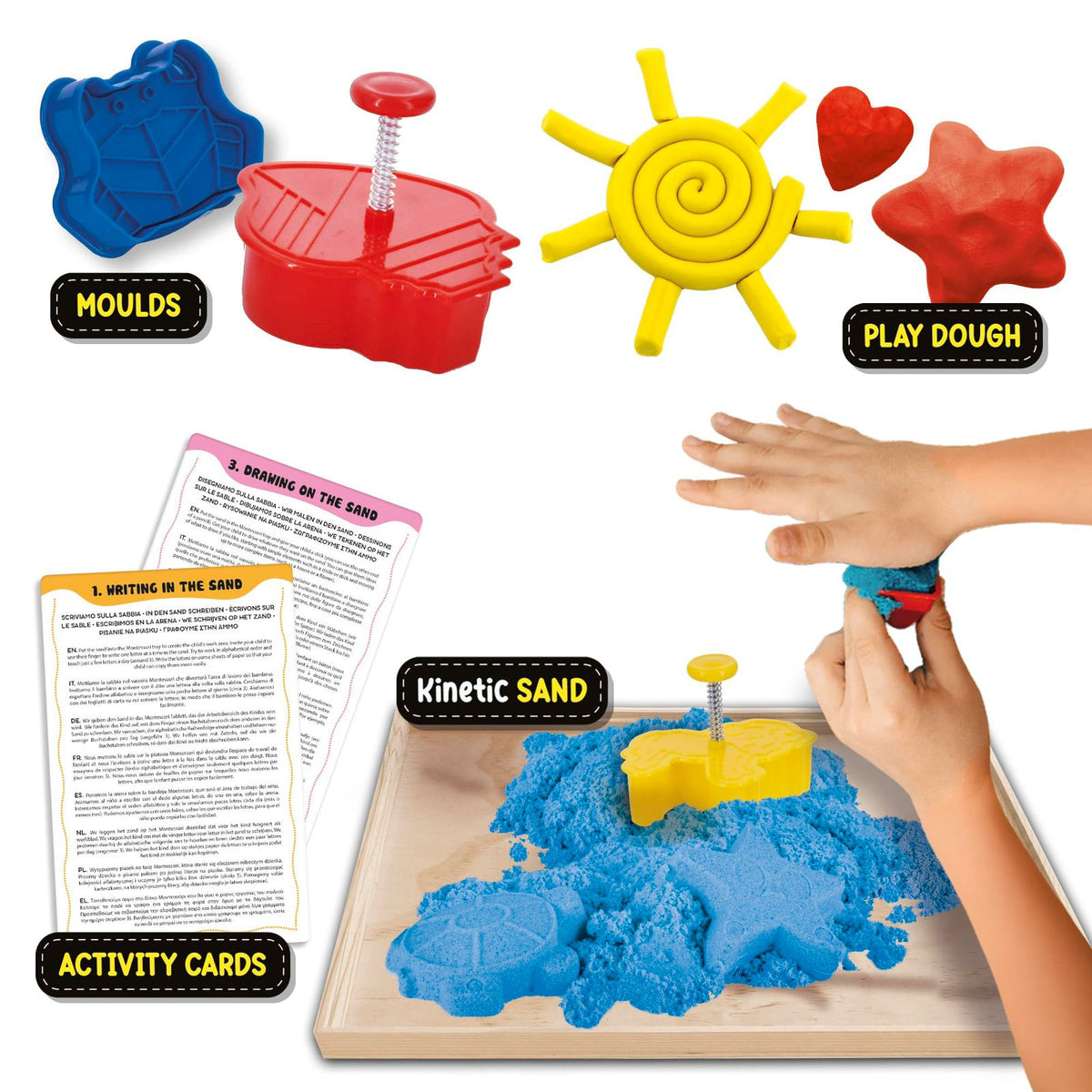 MONTESSORI BOX : SENSORY TOUCH BOX by Lisciani